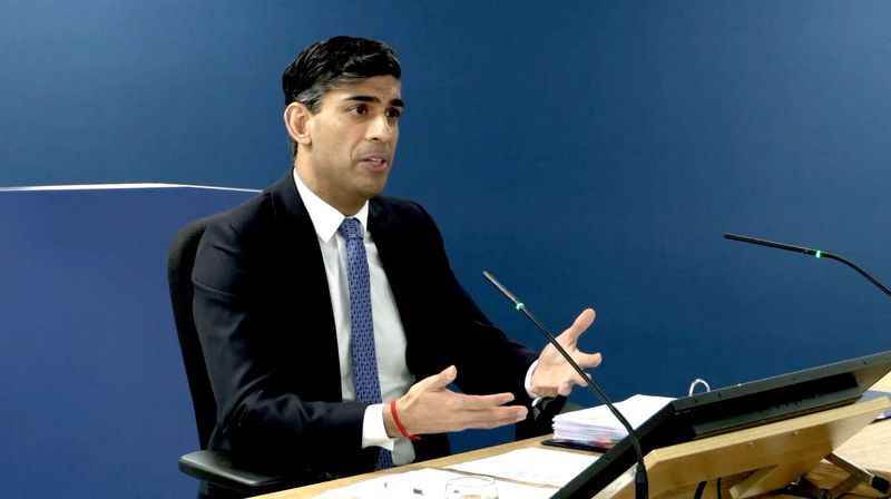 &copy; Reuters. British Prime Minister Rishi Sunak gives evidence at the COVID-19 Inquiry, in London, Britain, December 11, 2023 in this screen grab obtained from a handout video. UK Covid-19 Inquiry/Handout via REUTERS/File Photo