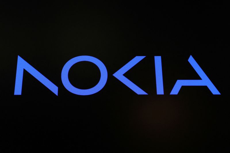&copy; Reuters. Le logo de Nokia Corporation. /Photo prise le 24 mai 2023/REUTERS/Brendan McDermid