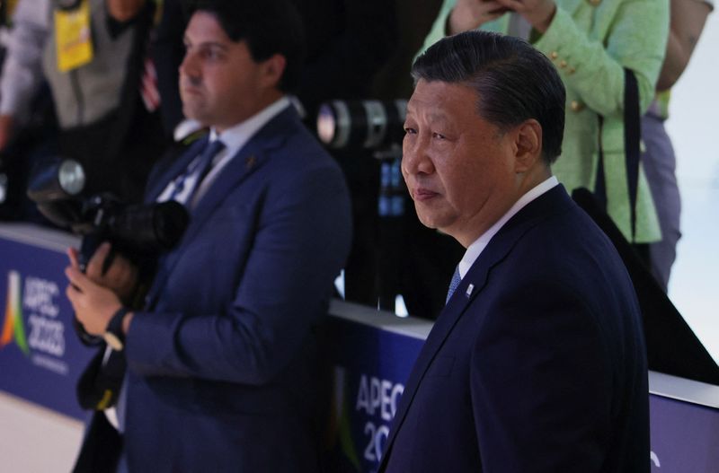 &copy; Reuters. Presidente chinês Xi Jinping em San Francisco
 17/11/2023   REUTERS/Carlos Barria
