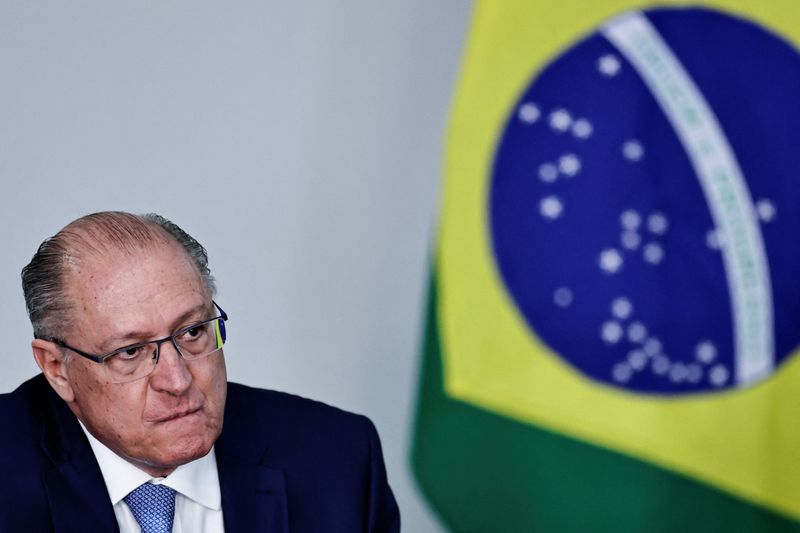 &copy; Reuters. Vice-presidente Geraldo Alckmin durante reunião em Brasília
25/05/2023 REUTERS/Ueslei Marcelino