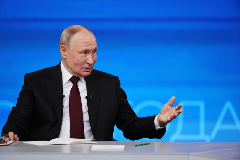 Putin: Russian inflation could near 8% this year