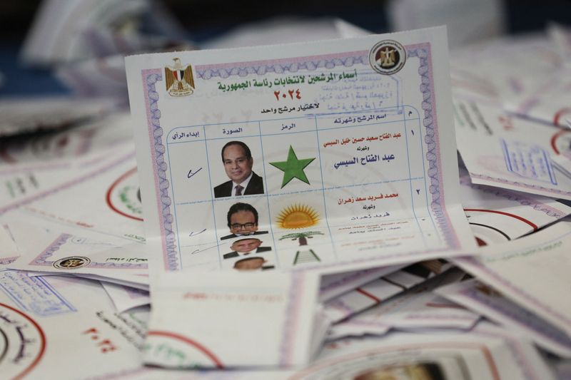 Egypt's Sisi sweeps to third term as president with 89.6% of vote