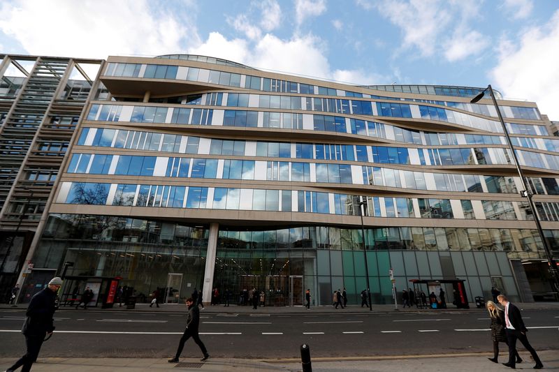 &copy; Reuters. FILE PHOTO: The offices where the London Metal Exchange is headquartered are seen in the City of London, Britain, January 18, 2018 REUTERS/Peter Nicholls/File Photo