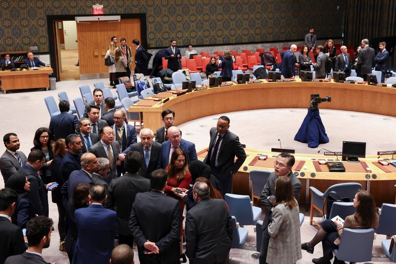 &copy; Reuters. Conselho de Segurança da ONU negocia votação para cobrar acesso de ajuda para Gaza
19/12/2023
REUTERS/Shannon Stapleton