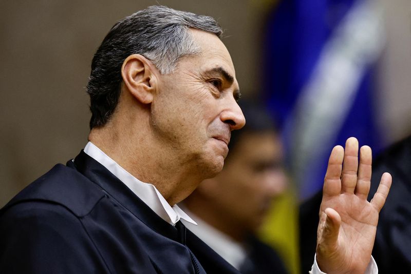 &copy; Reuters. Presidente do Supremo Tribunal Federal (STF), Luís Roberto Barroso
28/09/2023
REUTERS/Ueslei Marcelino
