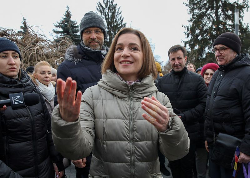 Moldova's pro-European president Sandu says she will seek second term