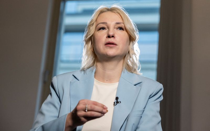 &copy; Reuters. Yekaterina Duntsova dá entrevista à Reuters em Moscou
25/12/2023
REUTERS/Maxim Shemetov