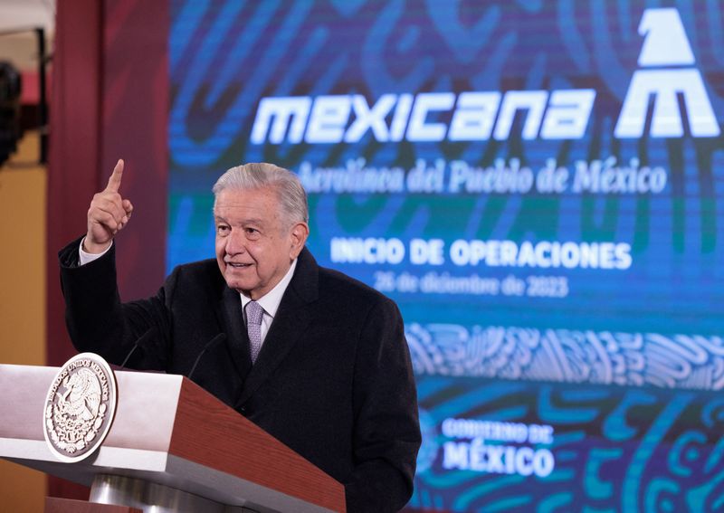 Mexico leader urges US to invest in people, not walls, ahead of Blinken meeting