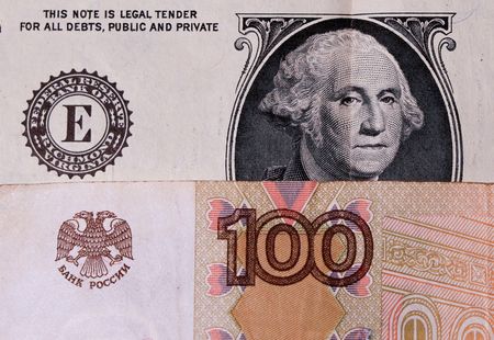 Russian rouble firms vs dollar, euro amid tax support By Reuters
