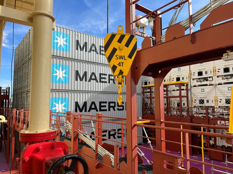 Maersk to send almost all ships via Suez, schedule shows