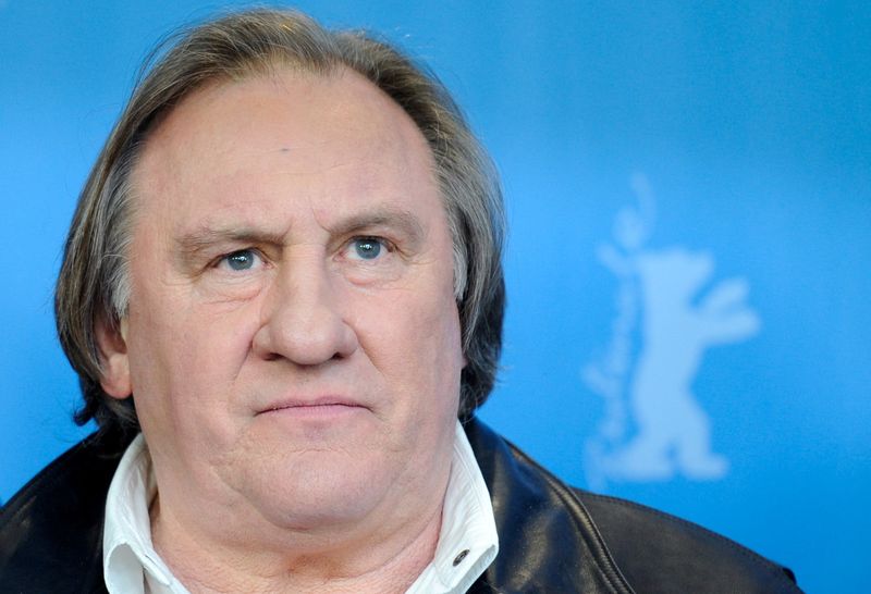 &copy; Reuters. Ator Gerard Depardieu no Festival de Berlim
19/02/2016
REUTERS/Stefanie Loos