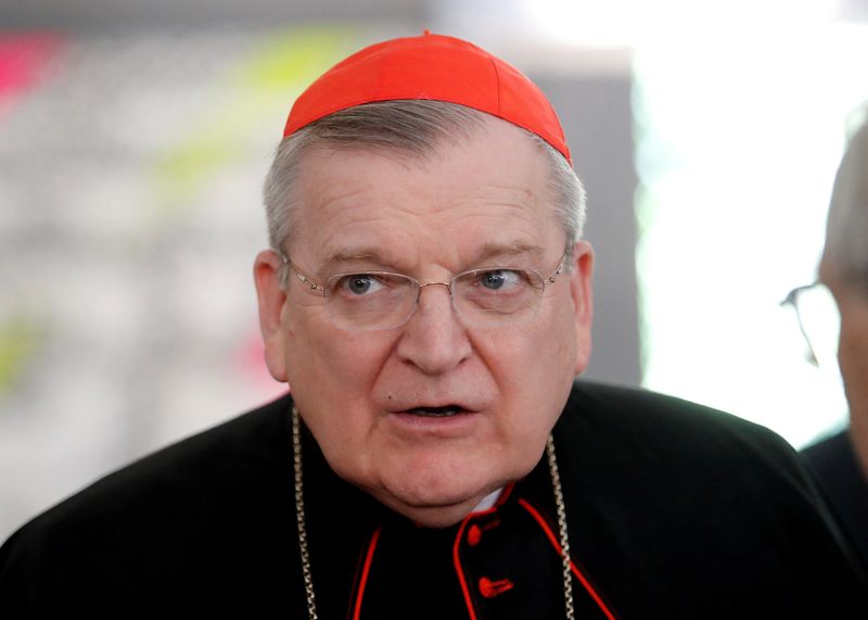 Conservative Cardinal Burke says he is 'still alive' after rare pope meeting