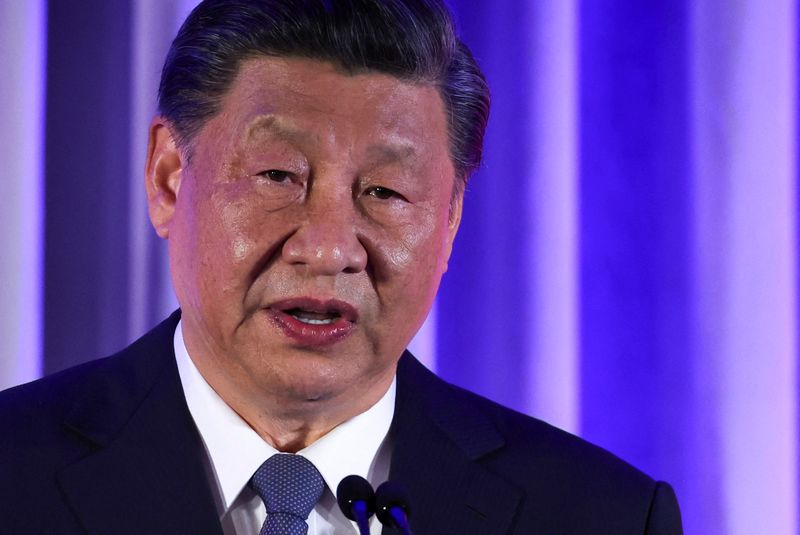 &copy; Reuters. Presidente da China Xi Jinping em San Francisco
 15/11/2023    REUTERS/Carlos Barria
