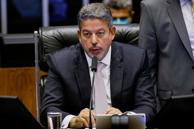 © Reuters. Presidente da Câmara dos Deputados, Arthur Lira, durante sessão da Casa, em Brasília
20/12/2022 REUTERS/Adriano Machado