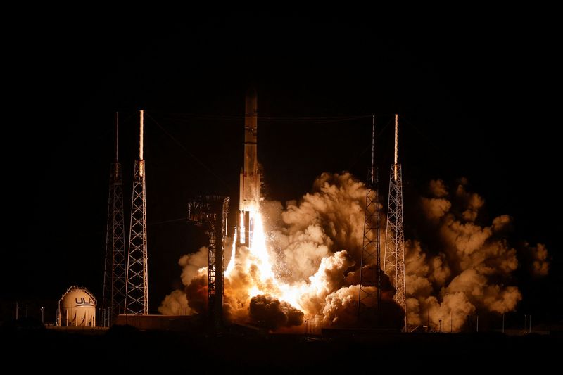 &copy; Reuters. Boeing-Lockheed joint venture United Launch Alliance's next-generation Vulcan rocket launches on its debut flight from Cape Canaveral, Florida, U.S. January 8, 2024. REUTERS/Joe Skipper