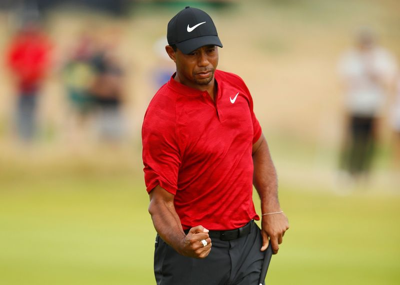 &copy; Reuters. Jul 22, 2018  
Foto de archivo de Tiger Woods en el Abierto Británico 
REUTERS/Jason Cairnduff/
