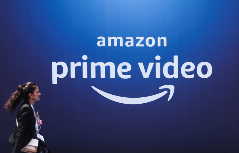 &copy; Reuters. Foto de archivo ilustrativa del logo de Amazon Prime Video en un evento en Mumbai, India
Abril 28, 2022. REUTERS/Francis Mascarenhas/