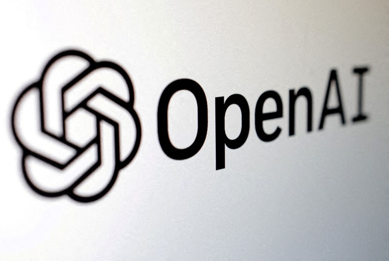 © Reuters. Ilustração com logo da OpenAI 
 3/2/2023   REUTERS/Dado Ruvic