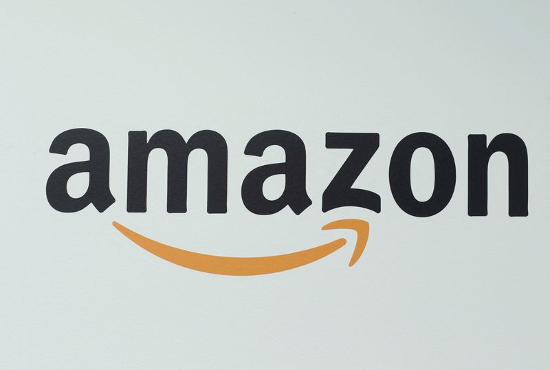 &copy; Reuters. Le logo Amazon. /Photo prise le 17 septembre 2019/REUTERS/Ralph Orlowski