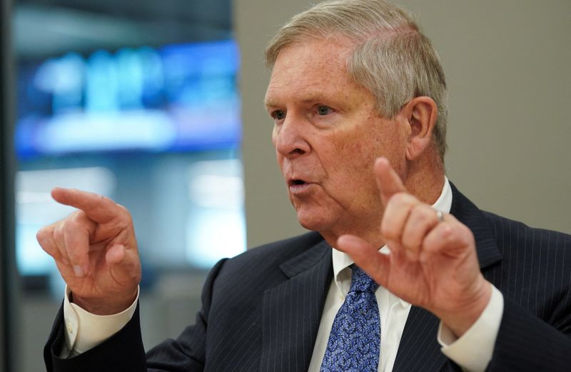 &copy; Reuters. Secretário da Agricultura dos EUA, Tom Vilsack
29/11/2023
REUTERS/Kevin Lamarque