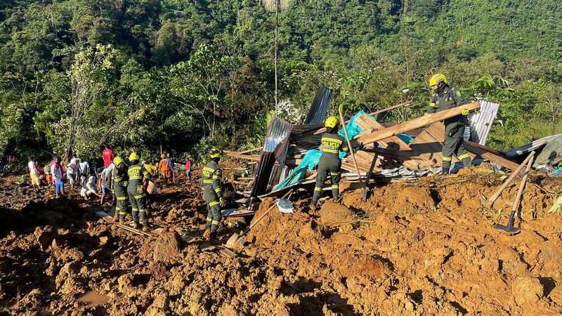 Colombie: Au moins 34 morts dans un glissement de terrain