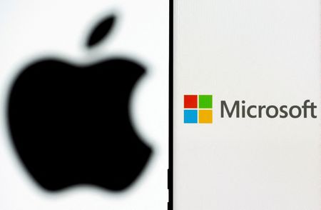 Microsoft topples Apple to become global market cap leader By Reuters