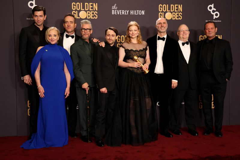 Finally! Stars glisten on silver carpet at strike-delayed Emmys