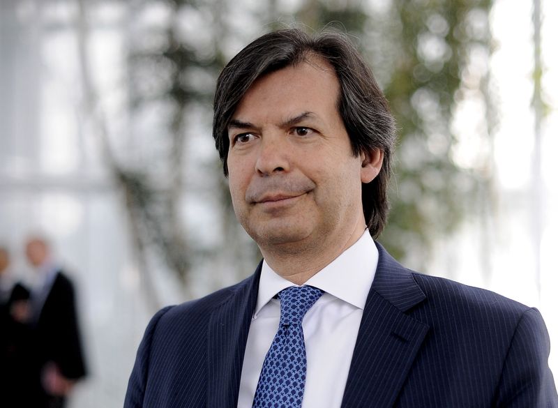 &copy; Reuters. L'amministratore delegato di Intesa Sanpaolo Carlo Messina a Torino.  REUTERS/Giorgio Perrottino