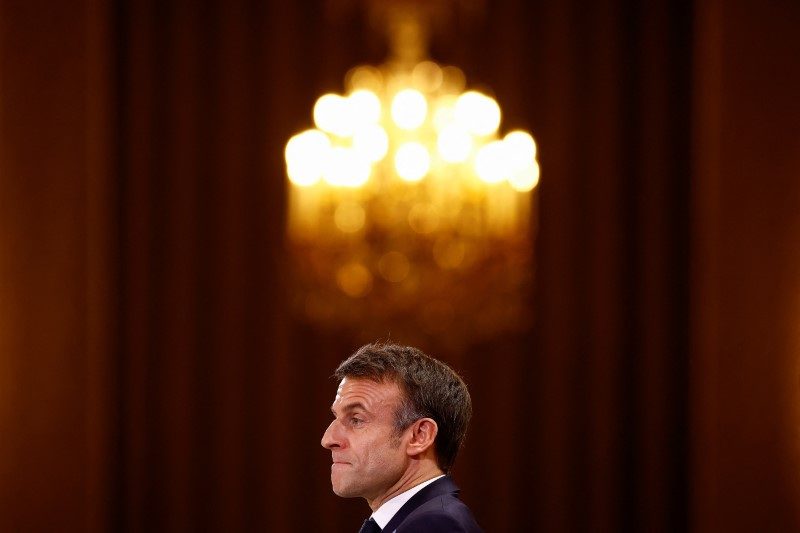 &copy; Reuters. Presidente francês, Emmanuel Macron
16/01/2024
REUTERS/Christian Hartmann