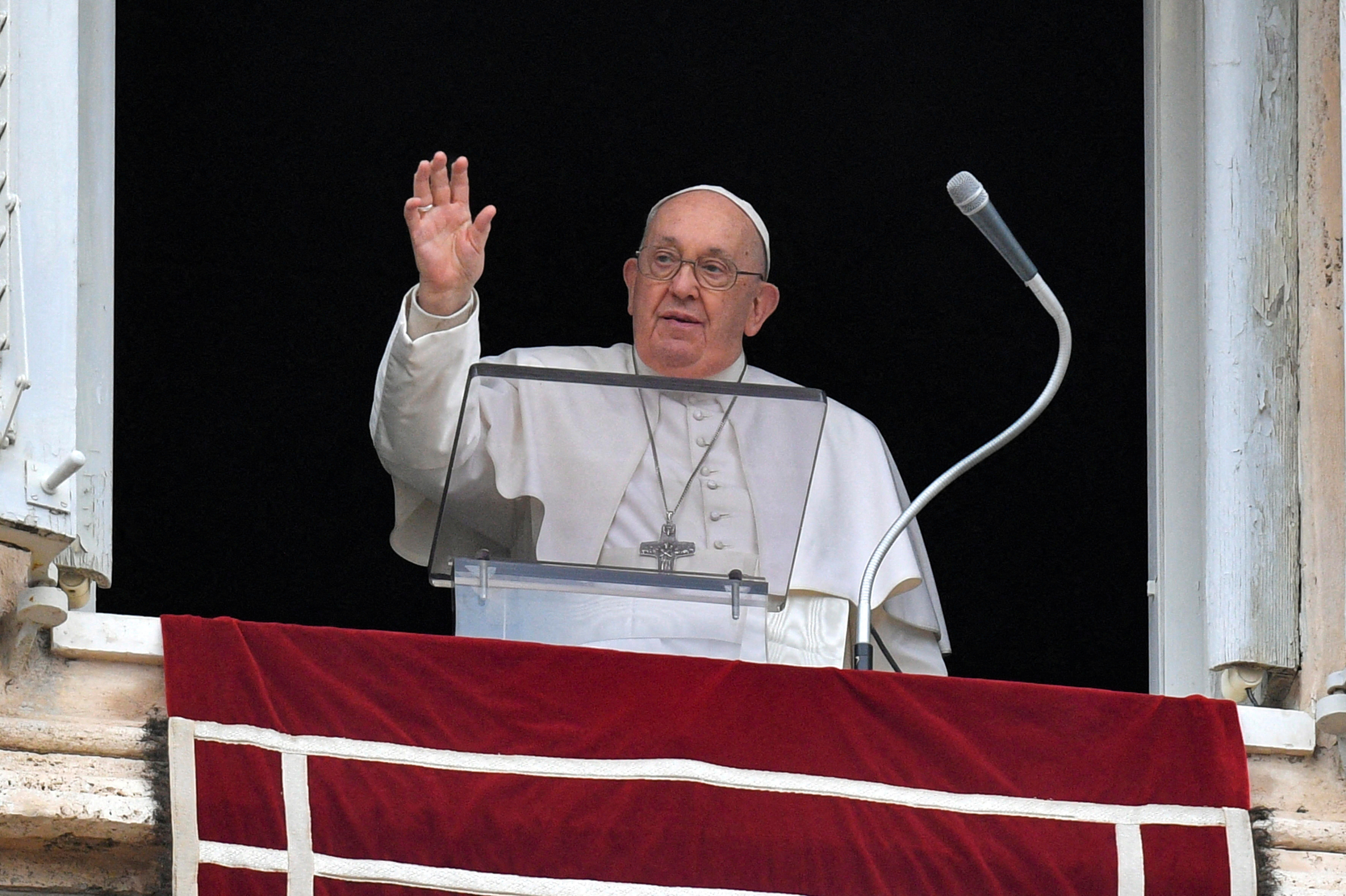 &copy; Reuters. Papa Francisco no Vaticano
 7/1/2024   Divulgação via REUTERS