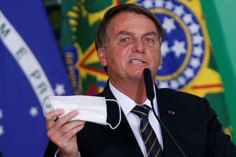 &copy; Reuters. Ex-presidente Jair Bolsonaro
10/06/2021
REUTERS/Adriano Machado