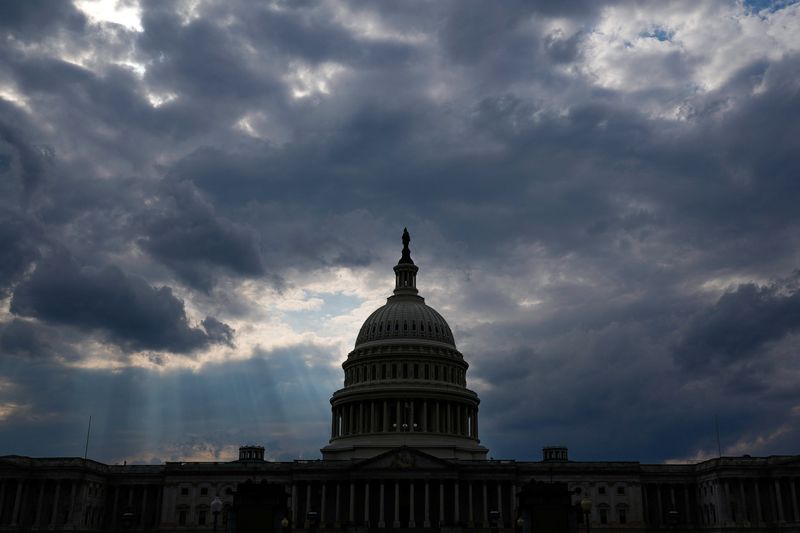 &copy; Reuters. مبنى الكونجرس الأمريكي في واشنطن يوم السادس من أبريل نيسان 2023. تصوير: إليزابيث فرانتز - رويترز.