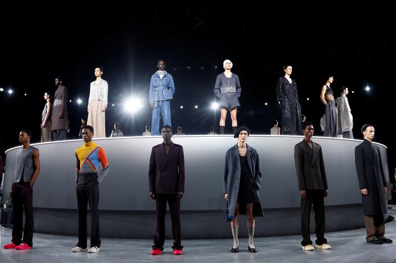 &copy; Reuters. Desfile da coleção de moda masculina da Dior na Semana de Moda de Paris
19/01/2024
REUTERS/Sarah Meyssonnier