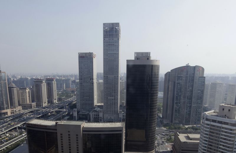 &copy; Reuters. Buildings are seen in Beijing's central business district, August 29, 2010. Picture taken August 29, 2010. REUTERS/Jason Lee/ File Photo