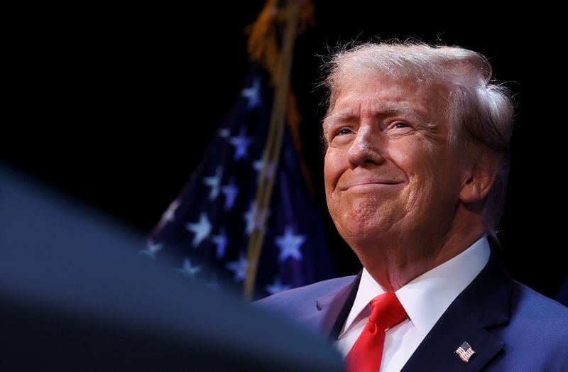 &copy; Reuters. Donald Trump em Rochester, New Hampshire
 21/1/2024    REUTERS/Mike Segar