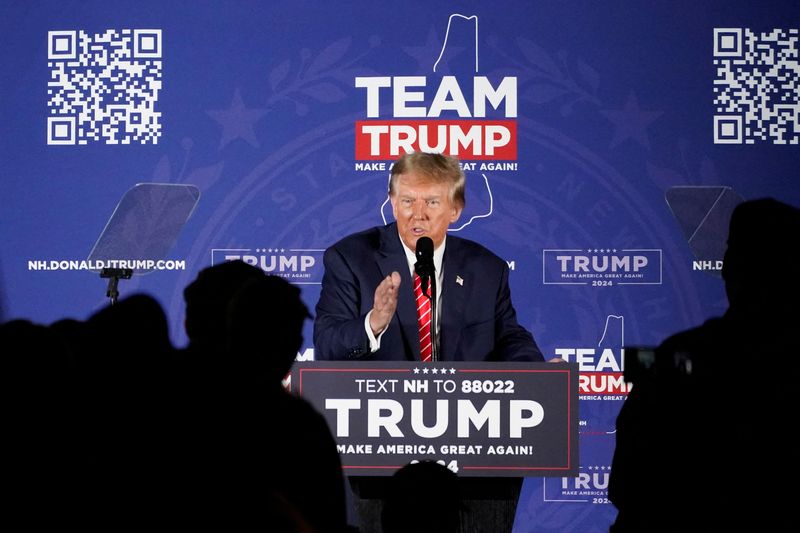 Trump cruises in New Hampshire primary election, Haley vows to fight on