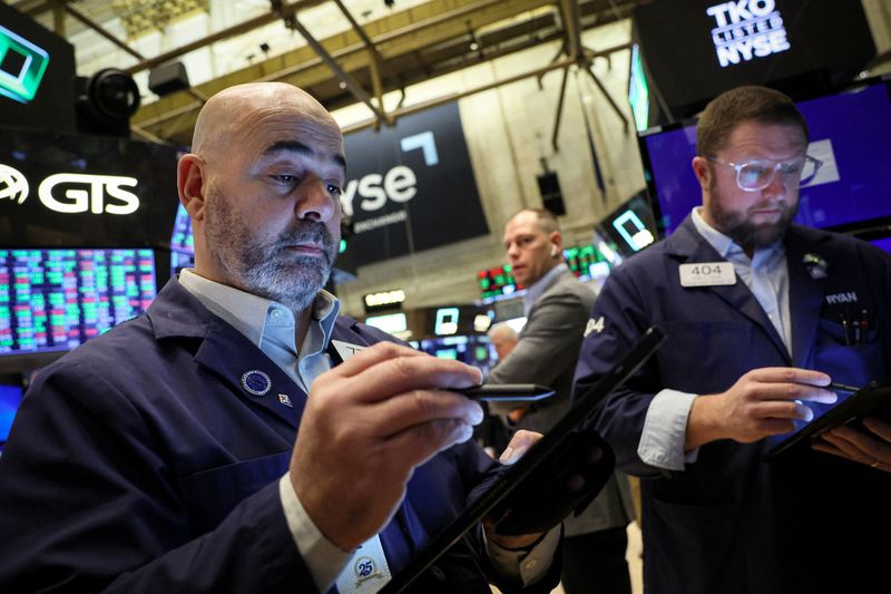 S&P 500 ekes out another record high as Netflix and chipmakers leap