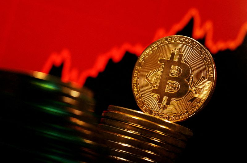 &copy; Reuters. FILE PHOTO: Representation of Bitcoin cryptocurrency is seen in this illustration taken January 11, 2024. REUTERS/Dado Ruvic/Illustration/File Photo