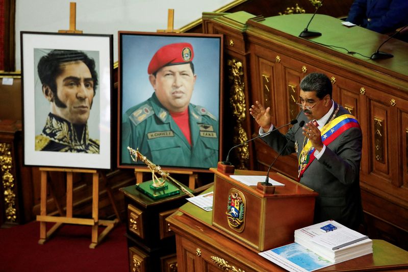 &copy; Reuters. Maduro faz discuso à nação, na Assembleia Nacional, em Caracas
15/01/2024
REUTERS/Leonardo Fernandez Viloria