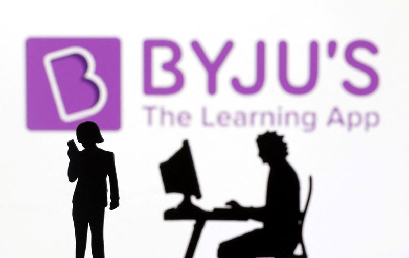 &copy; Reuters. Byju's logo is seen in this illustration taken, June 22, 2023. REUTERS/Dado Ruvic/Illustration