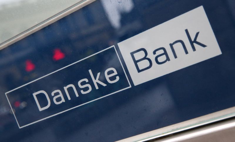 &copy; Reuters. A view of the entrance of a branch of Danske Bank in Copenhagen, Denmark, October 26, 2023. REUTERS/Tom Little/File Photo