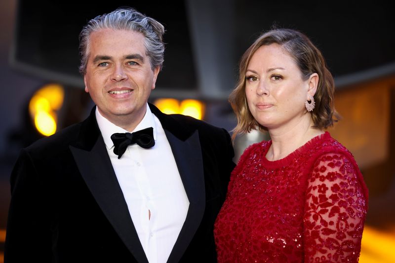 &copy; Reuters. Compositor Lorne Balfe comparece a evento em Londres com a esposa, Nina
19/05/2022
REUTERS/Henry Nicholls