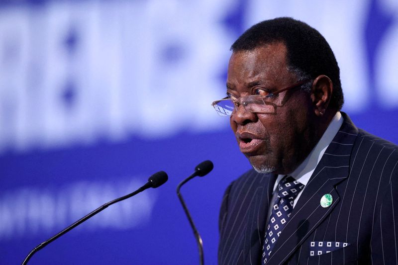 Namibia's President Hage Geingob, 82, dies after cancer diagnosis