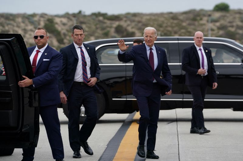 Biden weighing joining Las Vegas hotel workers on picket line -union chief