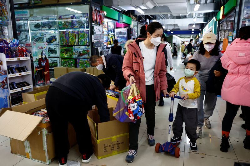 China's Jan services activity expands at slower pace - Caixin PMI