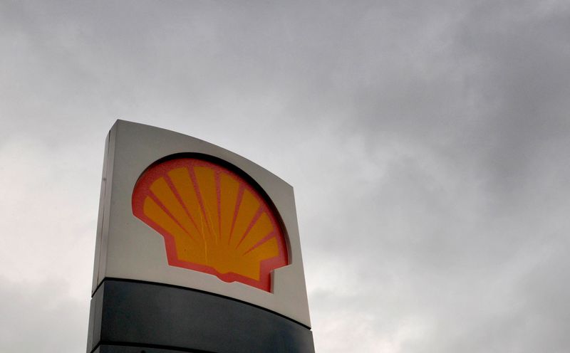&copy; Reuters. FILE PHOTO: The Shell logo is seen at a petrol station in south London January 31, 2008. REUTERS/Toby Melville/File Photo
