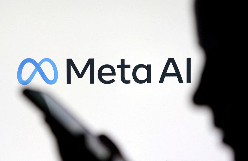 &copy; Reuters. FILE PHOTO: Meta AI logo is seen in this illustration taken September 28, 2023. REUTERS/Dado Ruvic/Illustration/File Photo