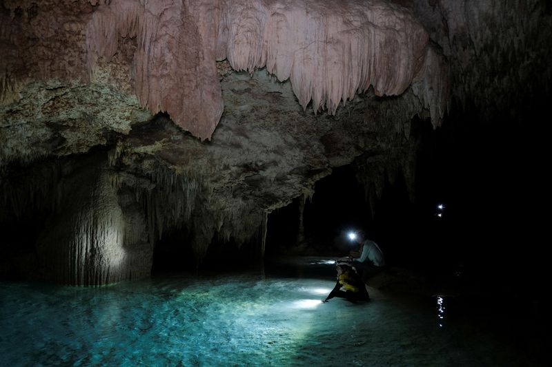 Environmentalist surveying Mexico's Maya Train warns of damage to ancient caves