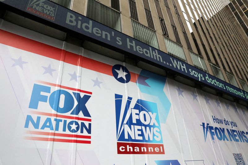 Broadcaster Fox's ad revenue falls 20% on weak political ad spending
