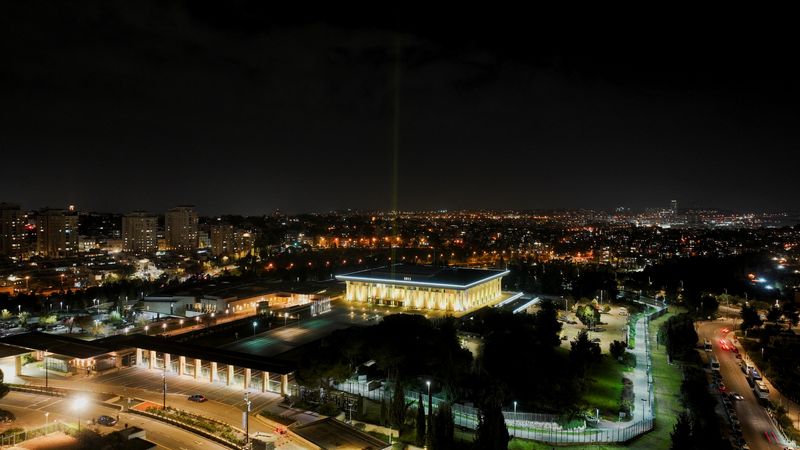 &copy; Reuters. مقر الكنيست الإسرائيلي في القدس يوم 31 ديسمبر كانون الأول 2023. تصوير: إيلان روزنبرج - رويترز.
